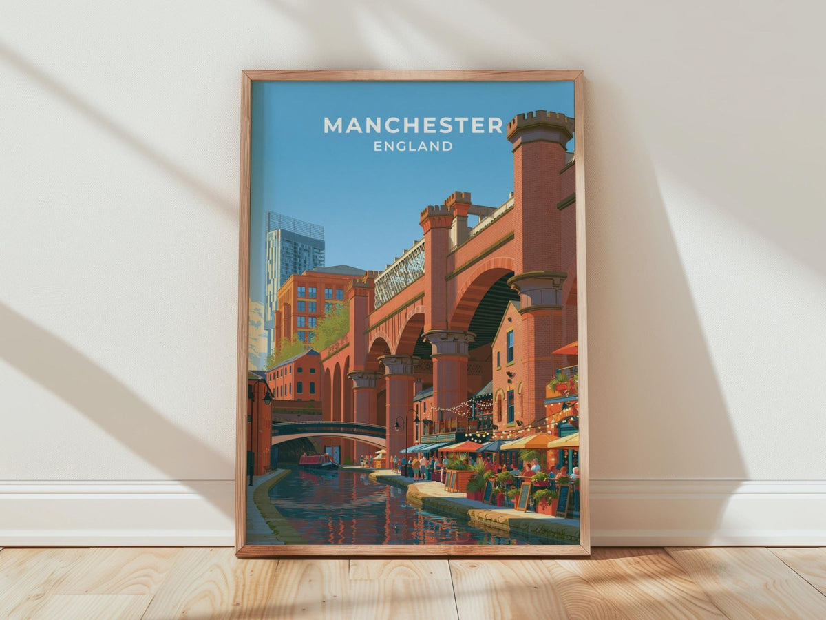 Manchester Poster - WanderWall