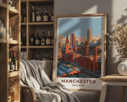 Manchester Poster - WanderWall