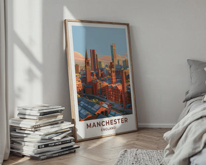 Manchester Poster - WanderWall