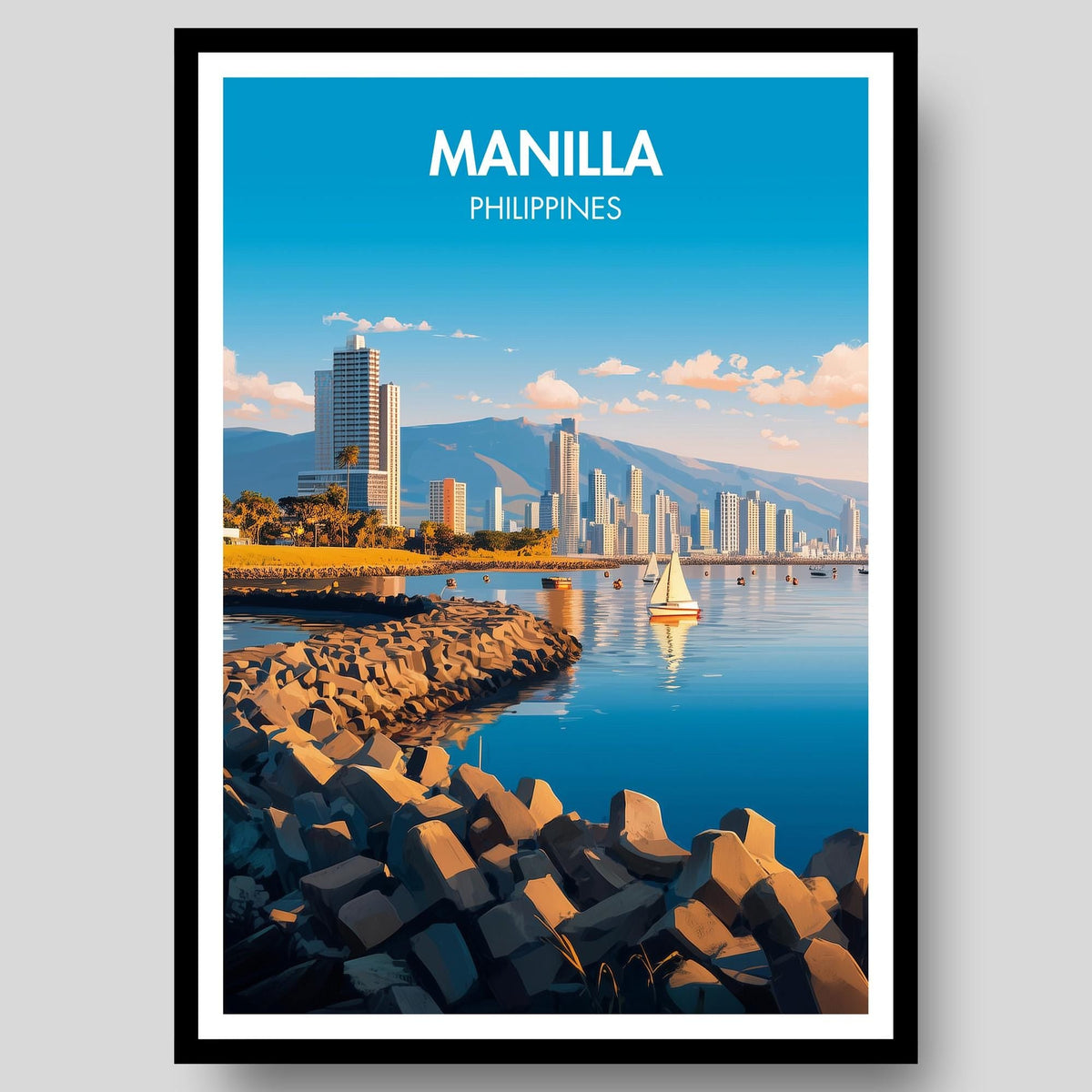 Manilla Poster - WanderWall
