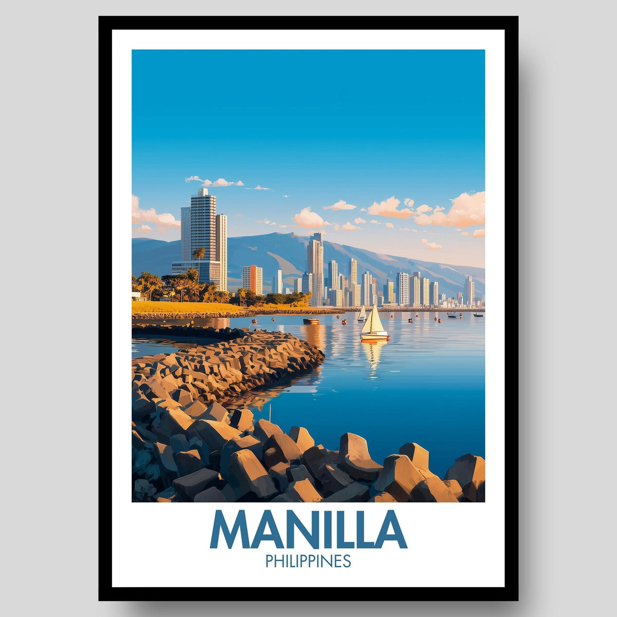 Manilla Poster - WanderWall