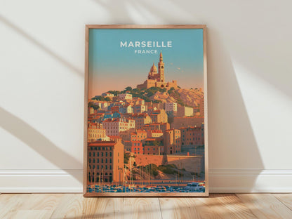 Marseille Poster - WanderWall