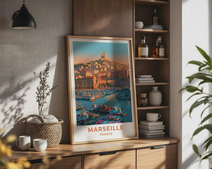 Marseille Poster - WanderWall
