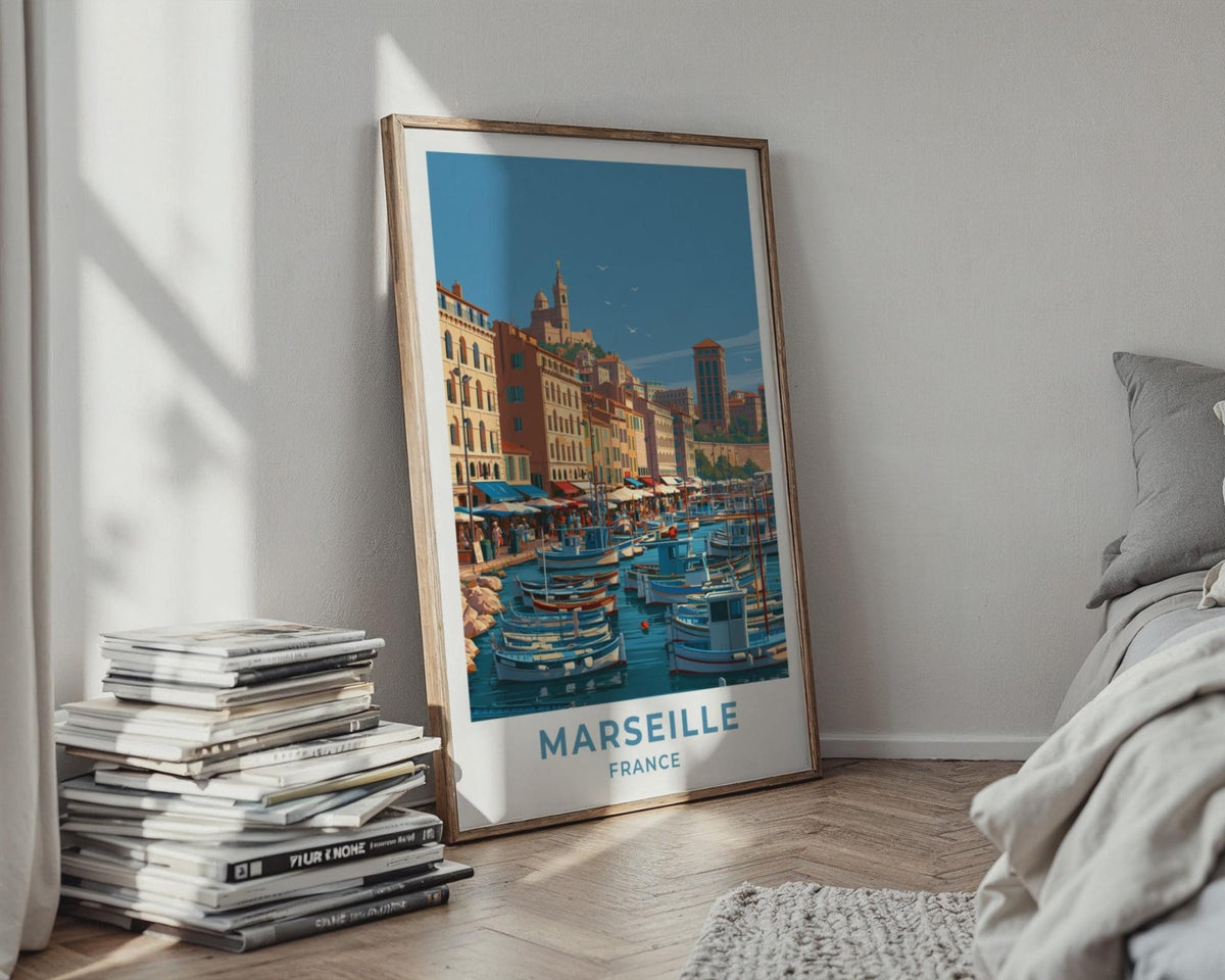 Marseille Poster - WanderWall