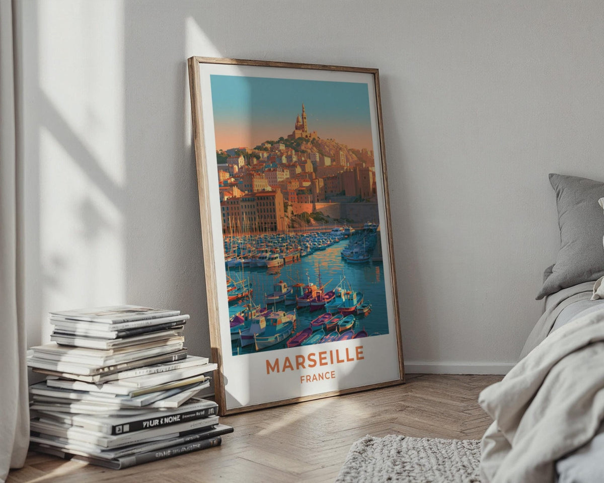 Marseille Poster - WanderWall