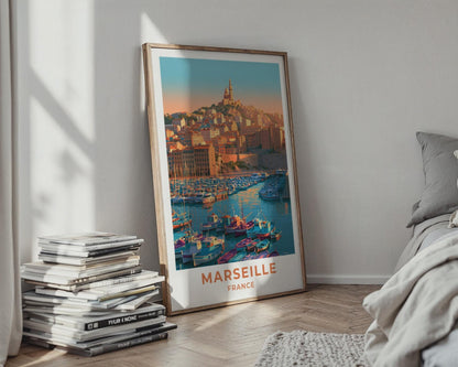 Marseille Poster - WanderWall
