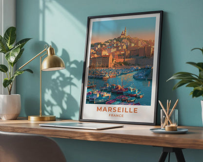 Marseille Poster - WanderWall