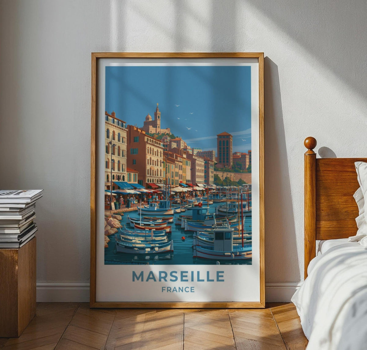 Marseille Poster - WanderWall