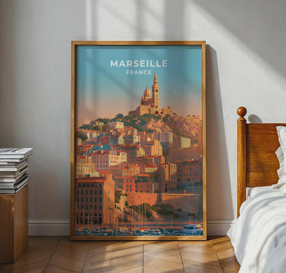 Marseille Poster - WanderWall
