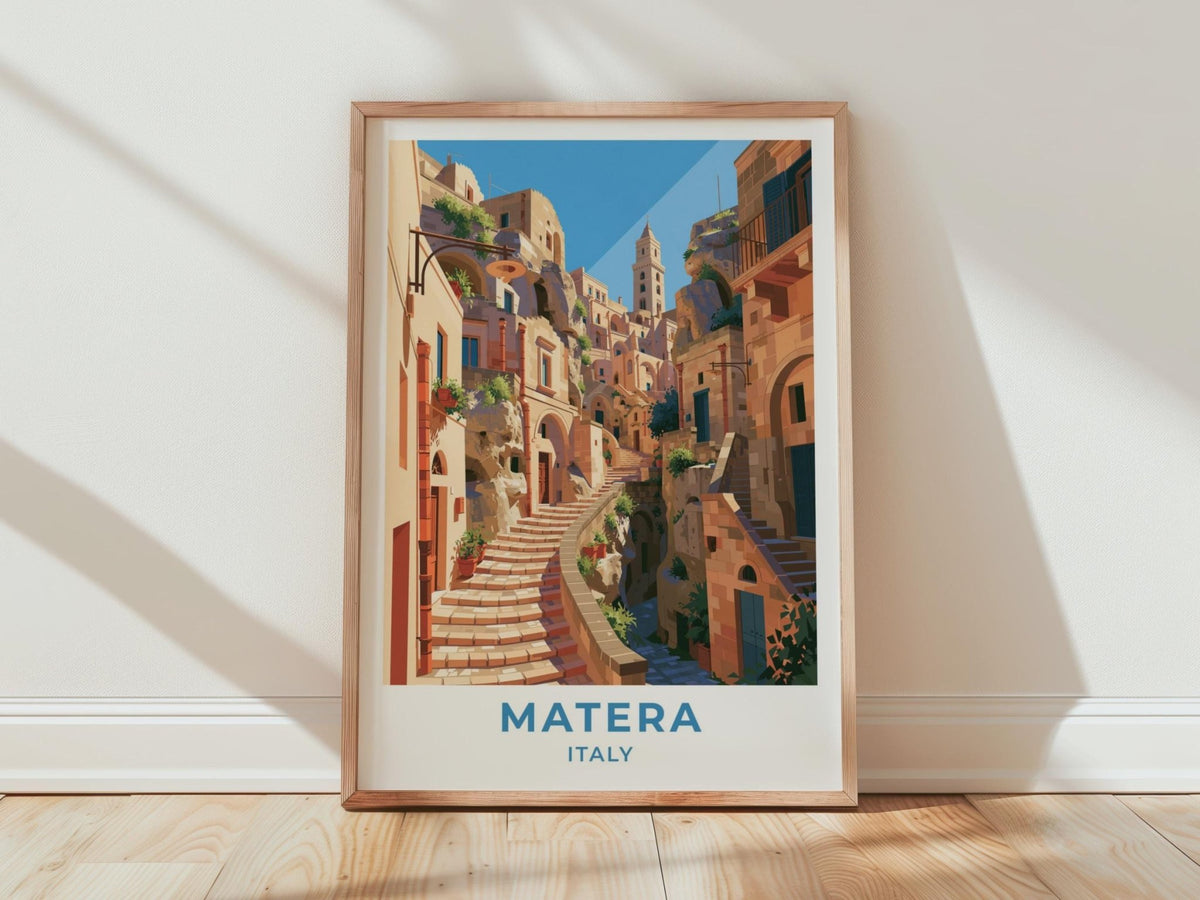 Matera Poster - WanderWall