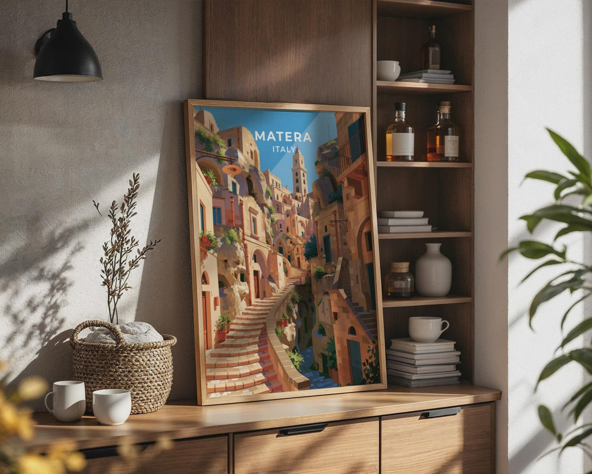 Matera Poster - WanderWall