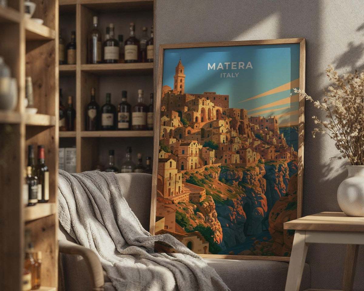 Matera Poster - WanderWall