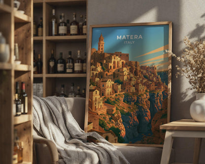 Matera Poster - WanderWall