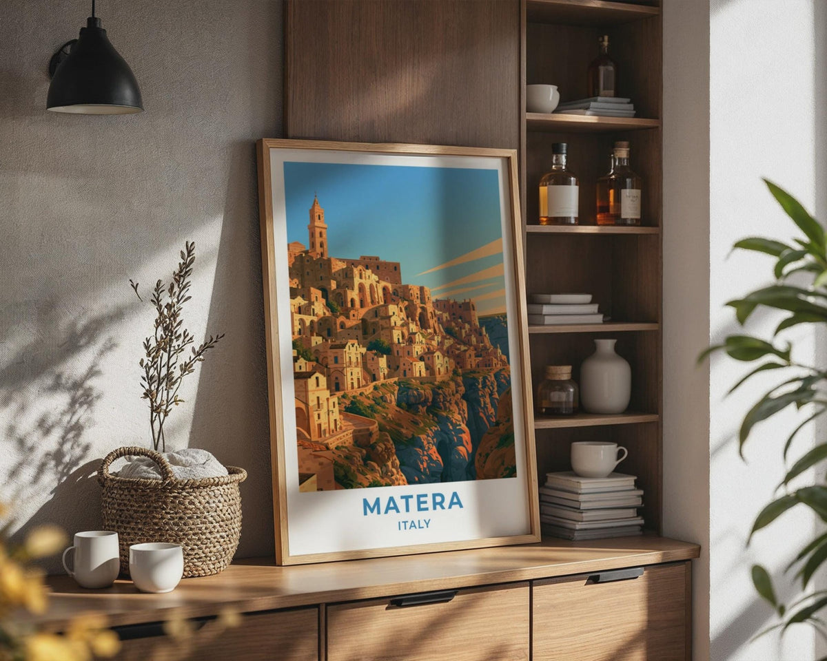 Matera Poster - WanderWall