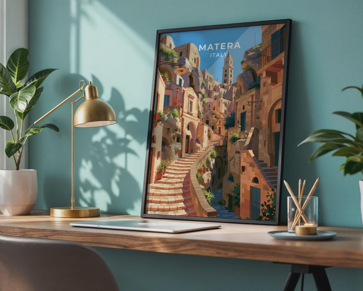 Matera Poster - WanderWall
