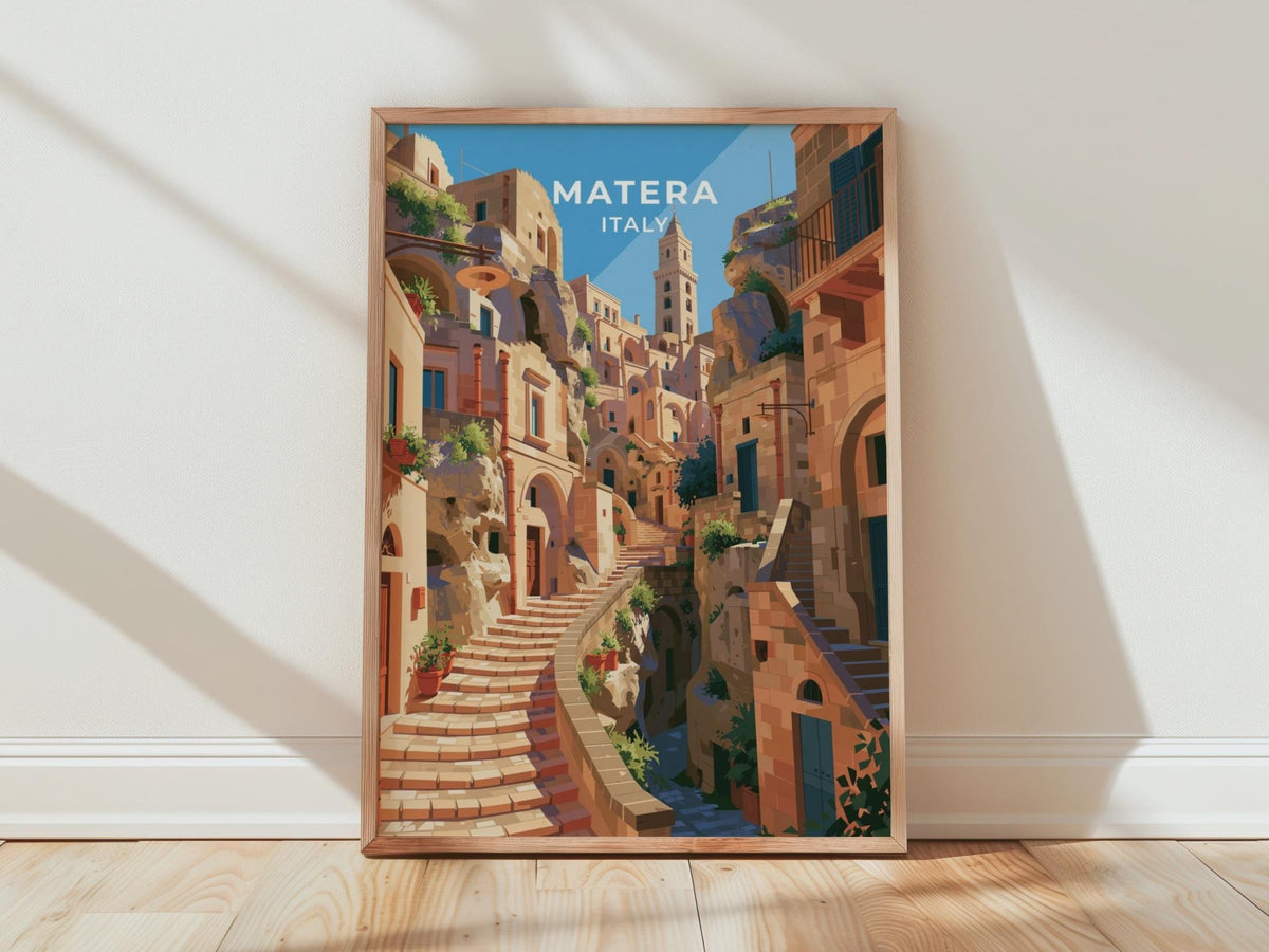 Matera Poster - WanderWall