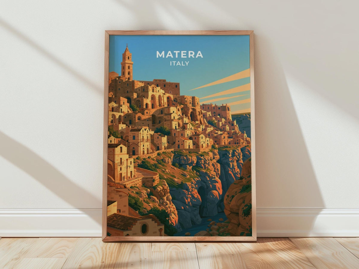Matera Poster - WanderWall