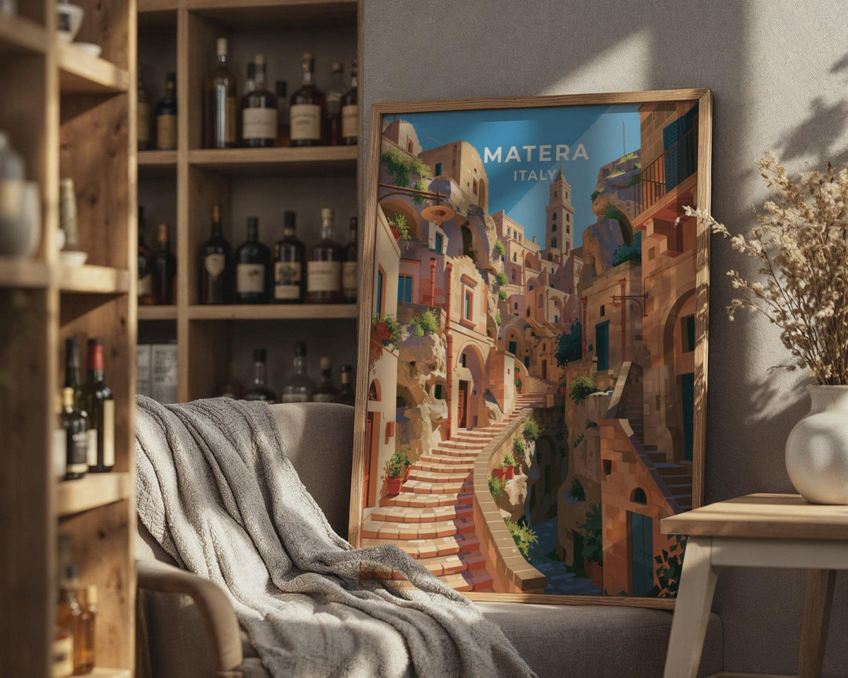 Matera Poster - WanderWall