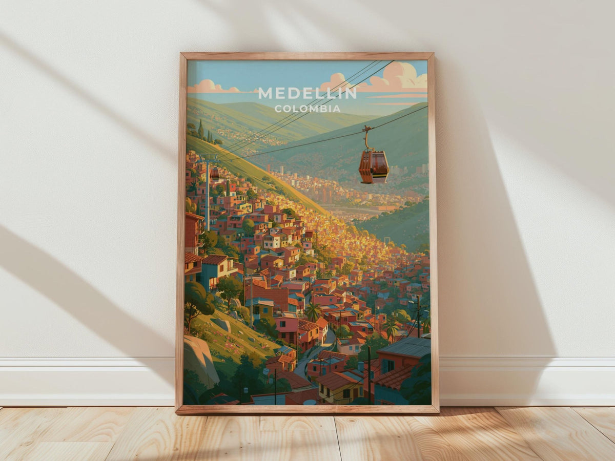 Medellin Poster - WanderWall