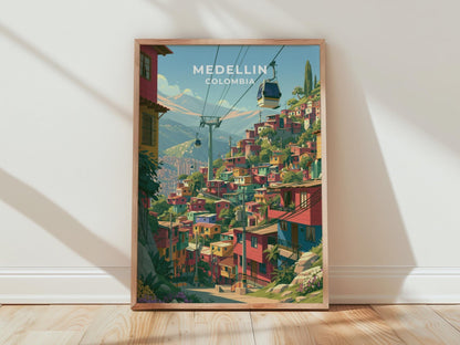 Medellin Poster - WanderWall