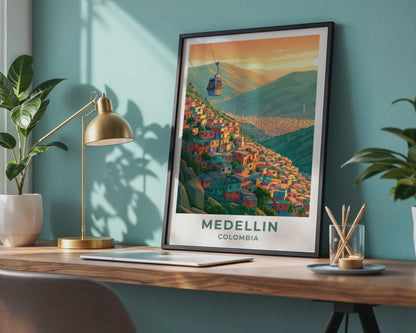 Medellin Poster - WanderWall