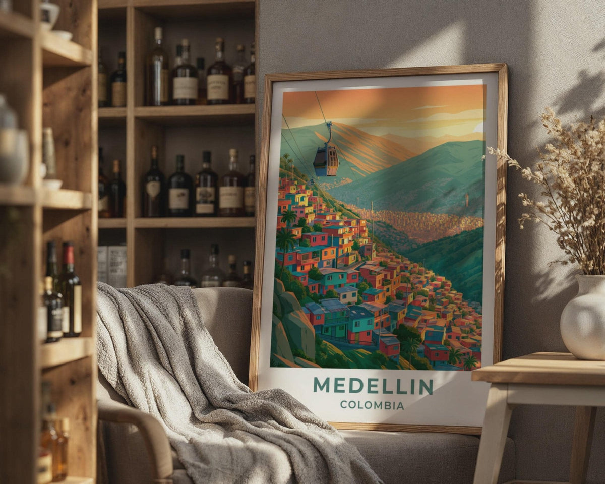 Medellin Poster - WanderWall