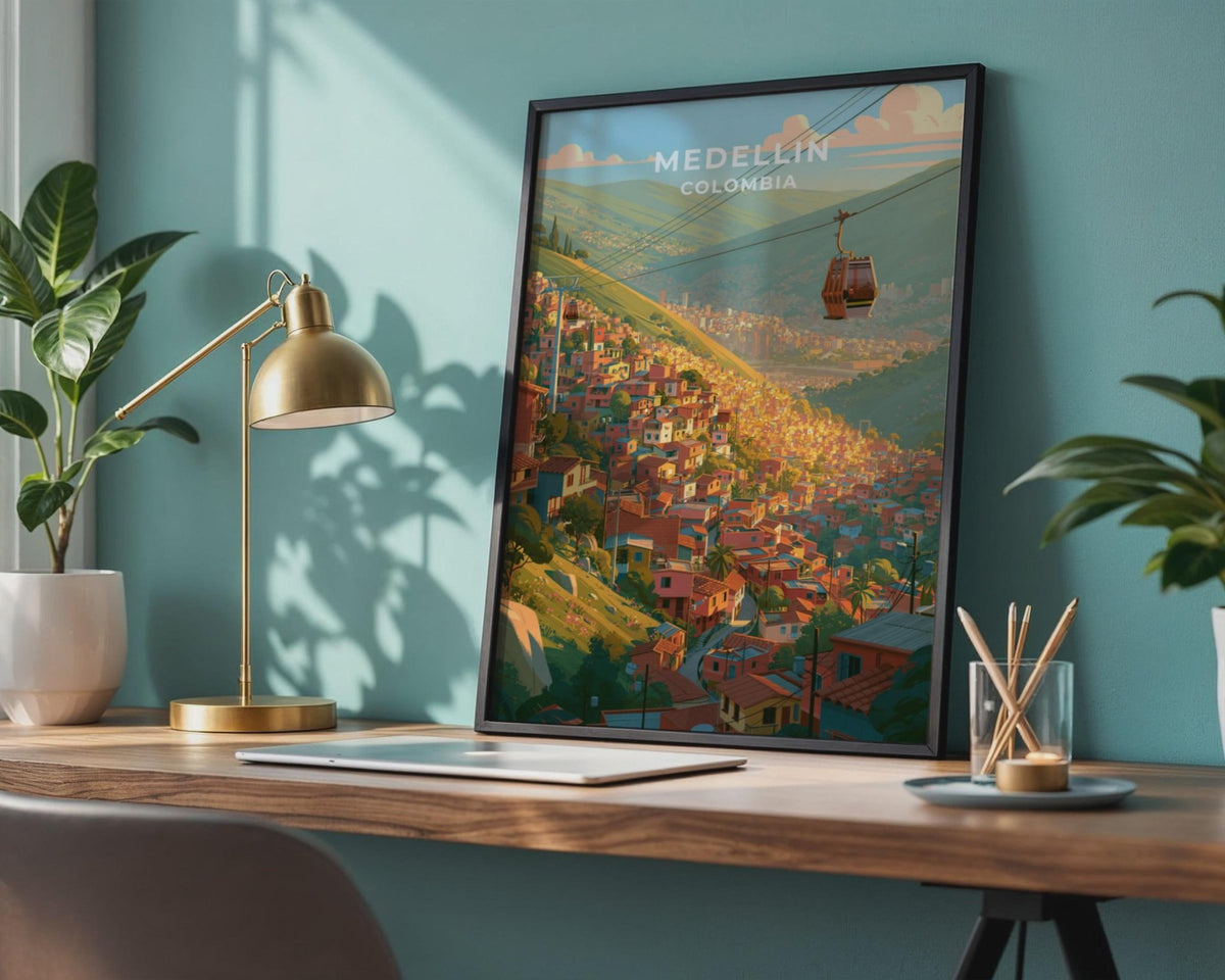 Medellin Poster - WanderWall