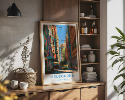 Melbourne Poster - WanderWall