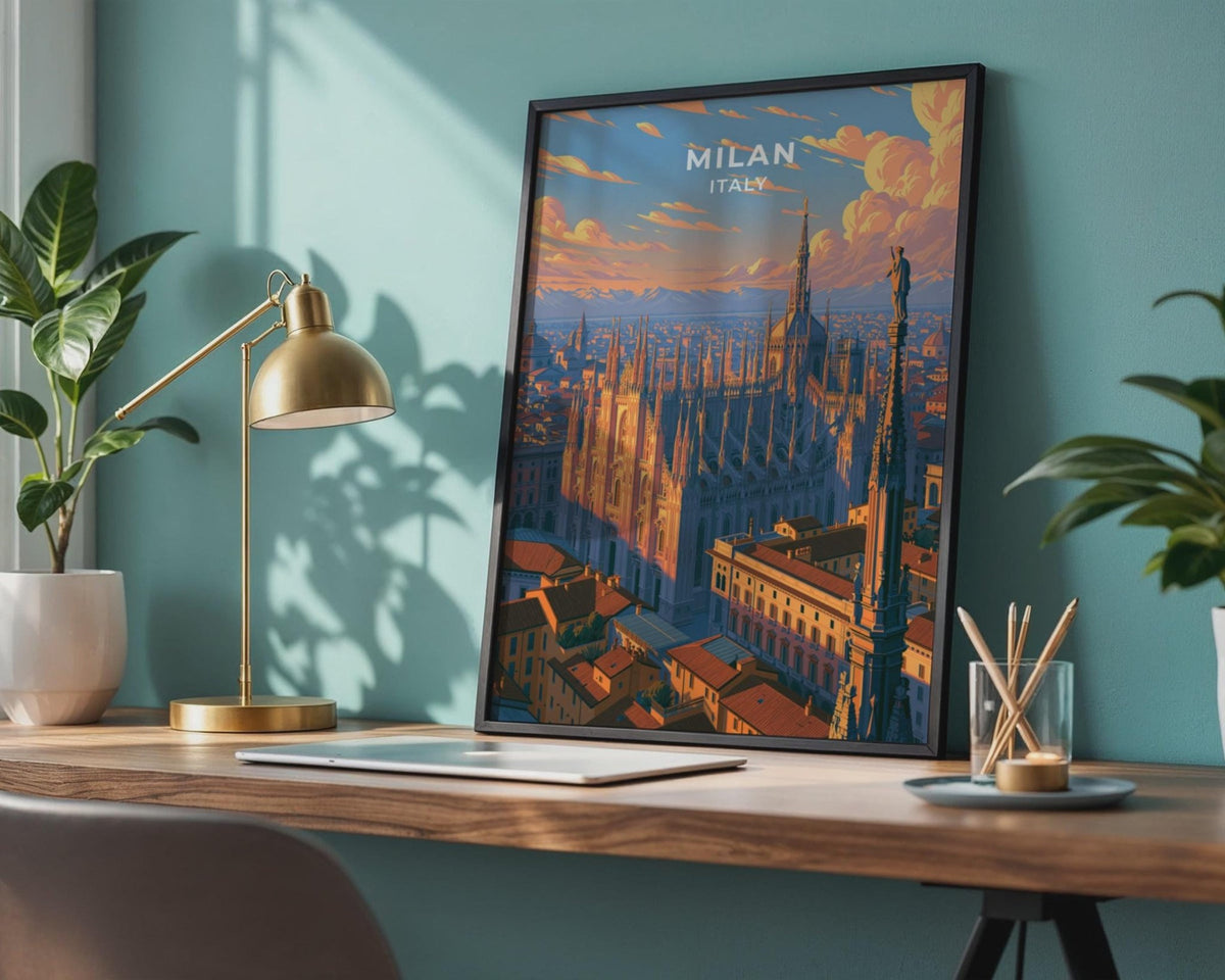 Milan Poster - WanderWall