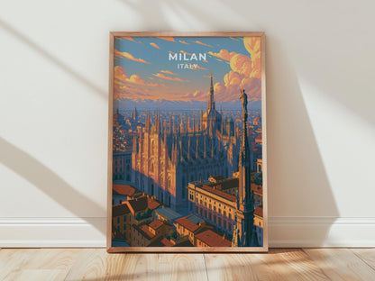 Milan Poster - WanderWall