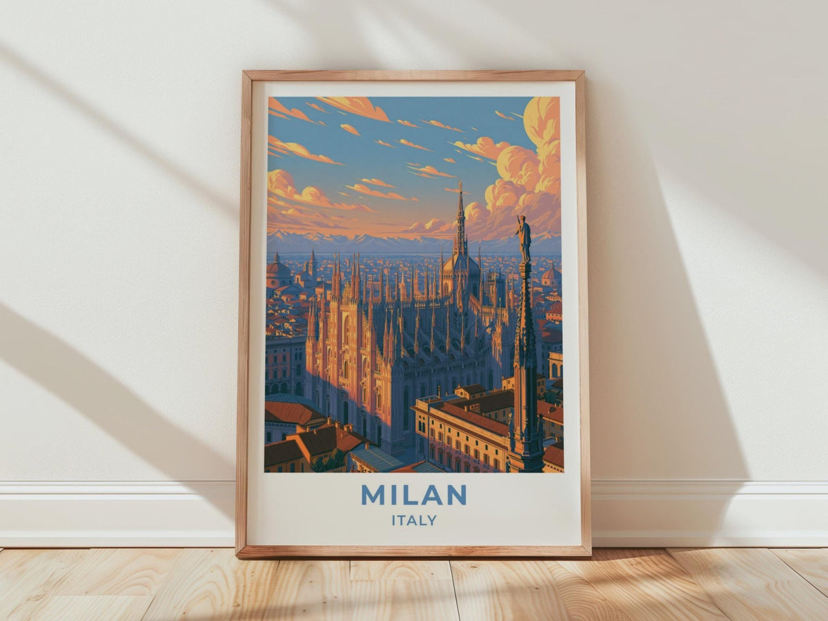 Milan Poster - WanderWall