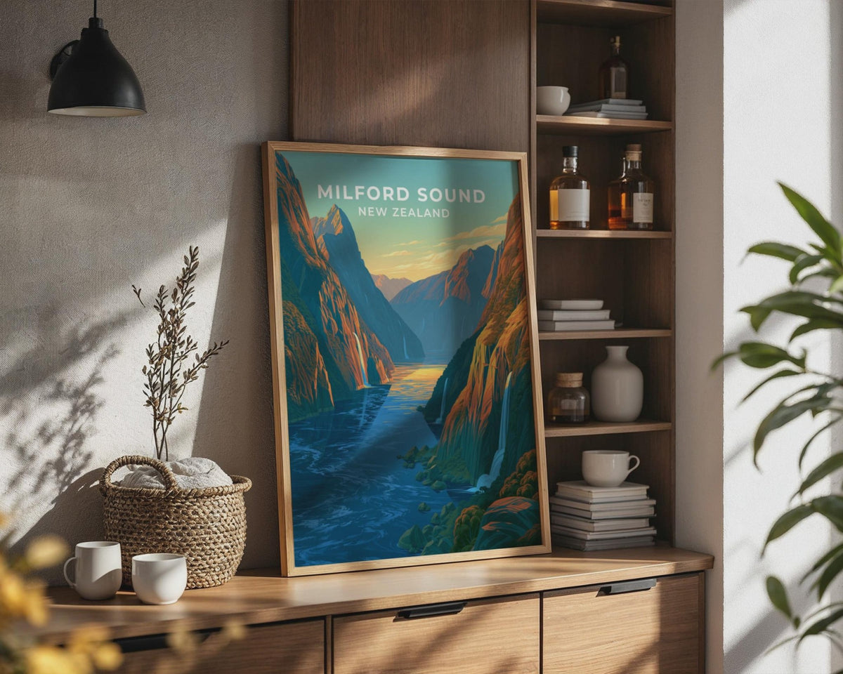 Milford Sound Poster - WanderWall