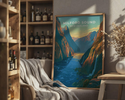 Milford Sound Poster - WanderWall