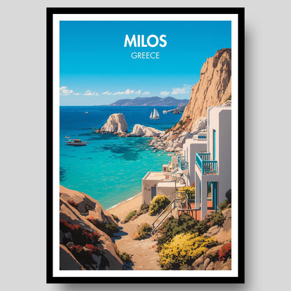 Milos Poster - WanderWall