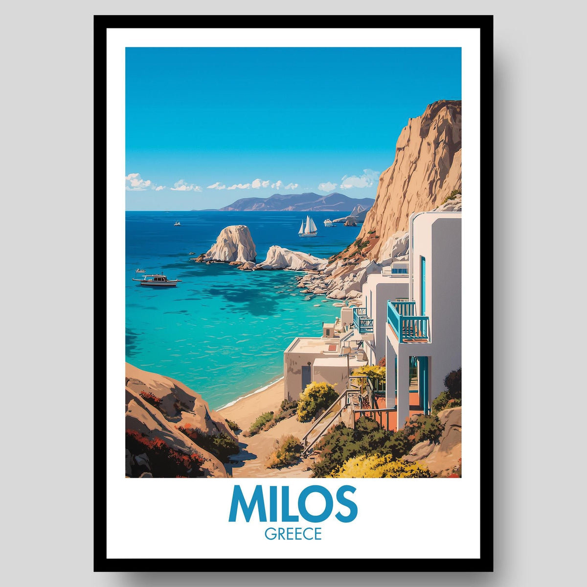 Milos Poster - WanderWall