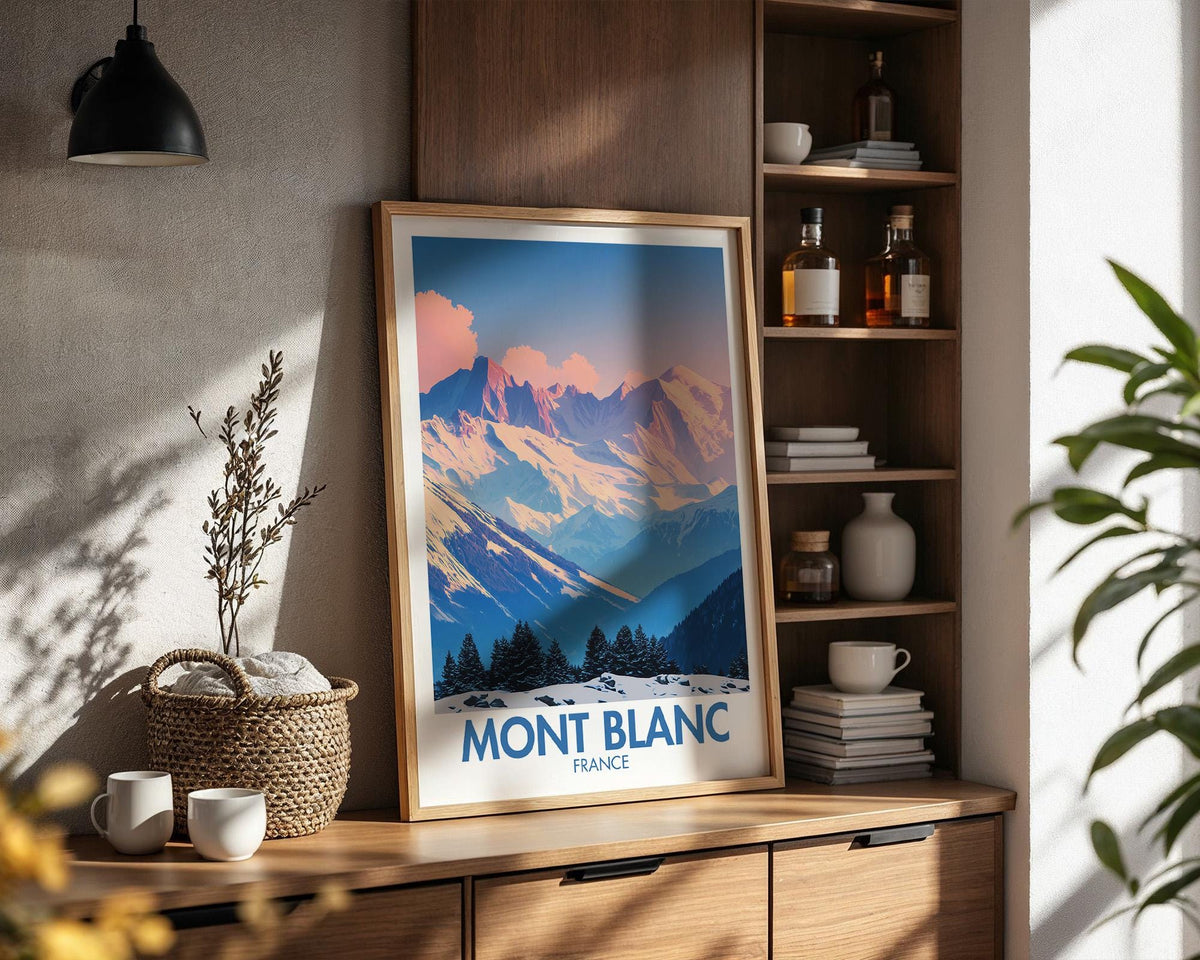 Mont Blanc Poster - WanderWall