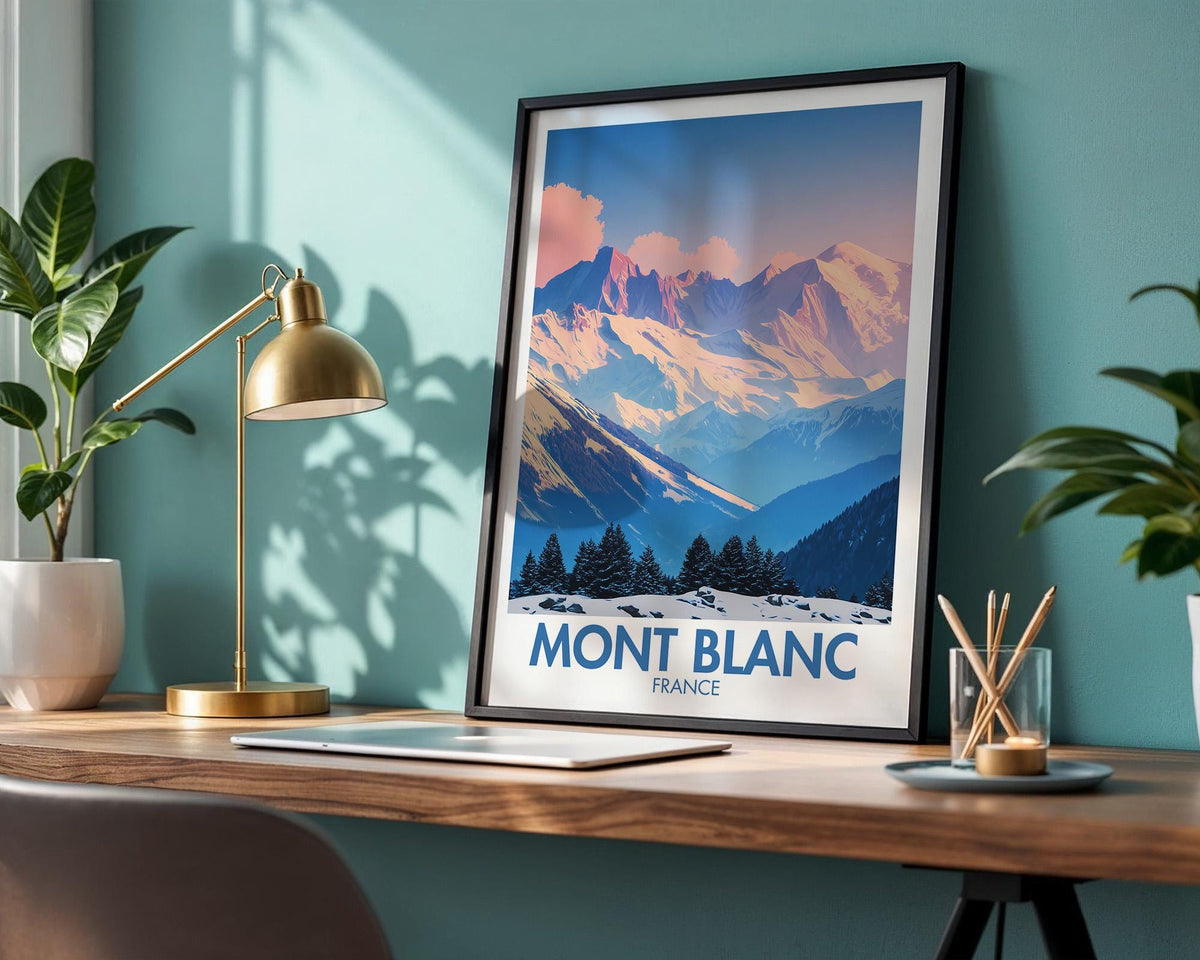 Mont Blanc Poster - WanderWall
