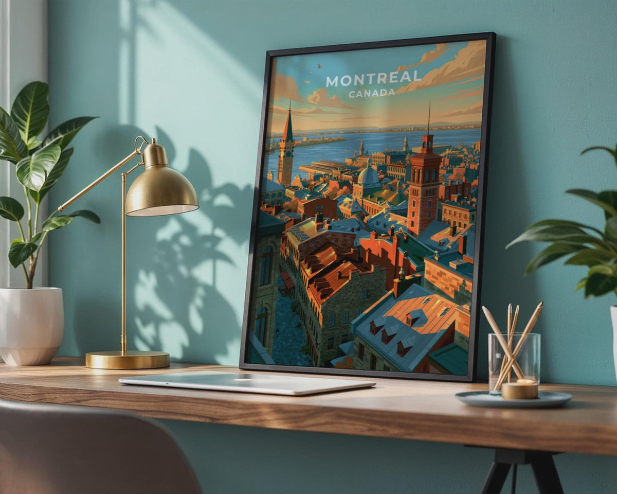 Montreal Poster - WanderWall