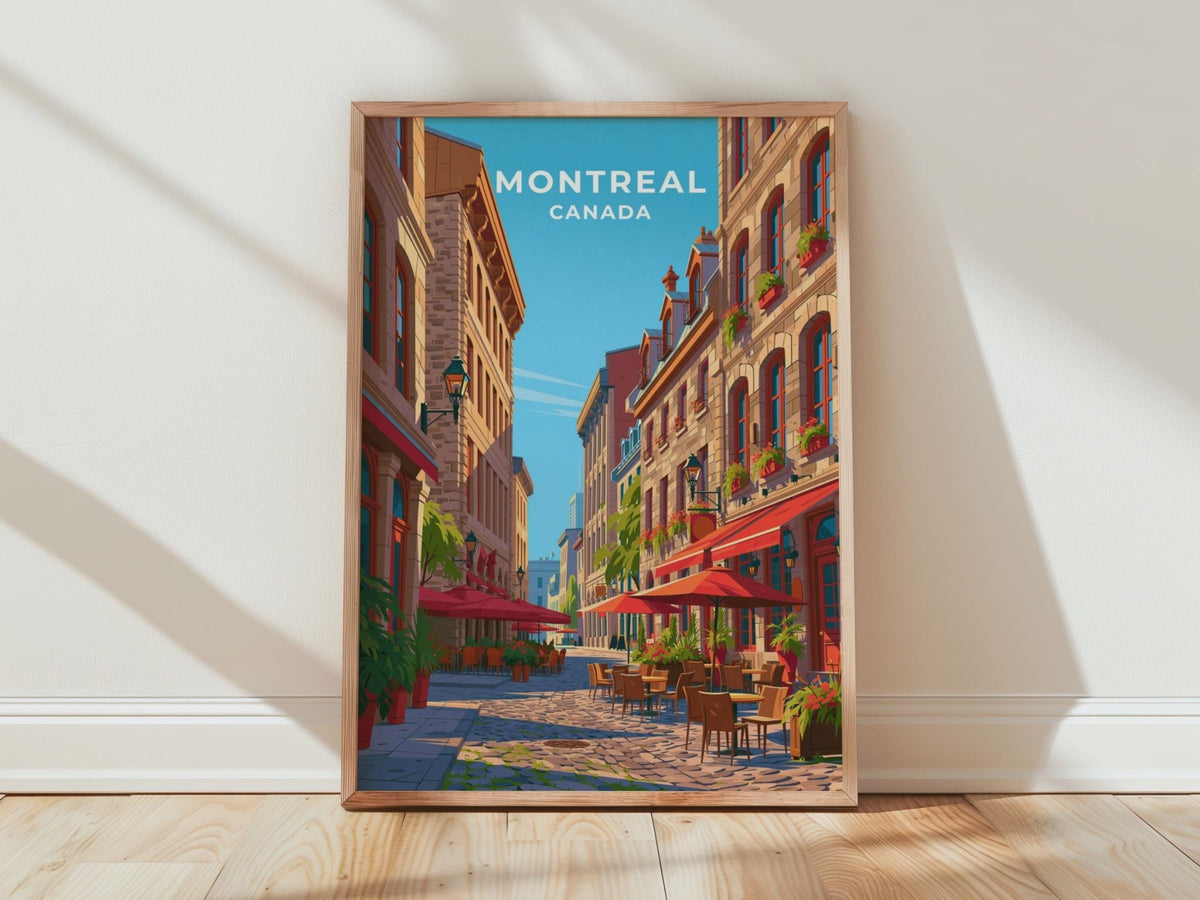 Montreal Poster - WanderWall
