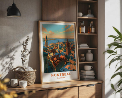 Montreal Poster - WanderWall