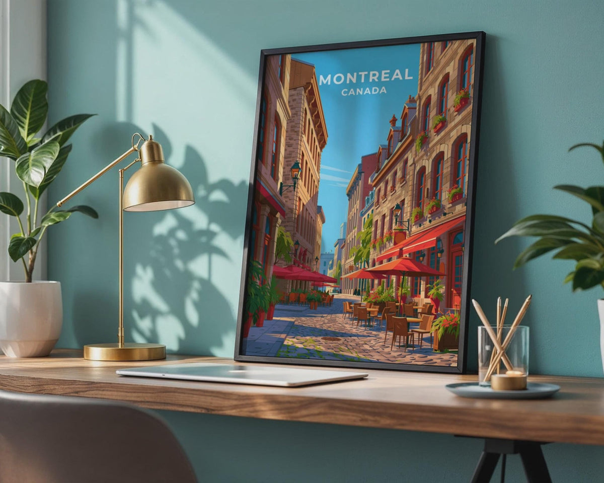 Montreal Poster - WanderWall