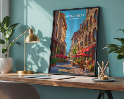 Montreal Poster - WanderWall