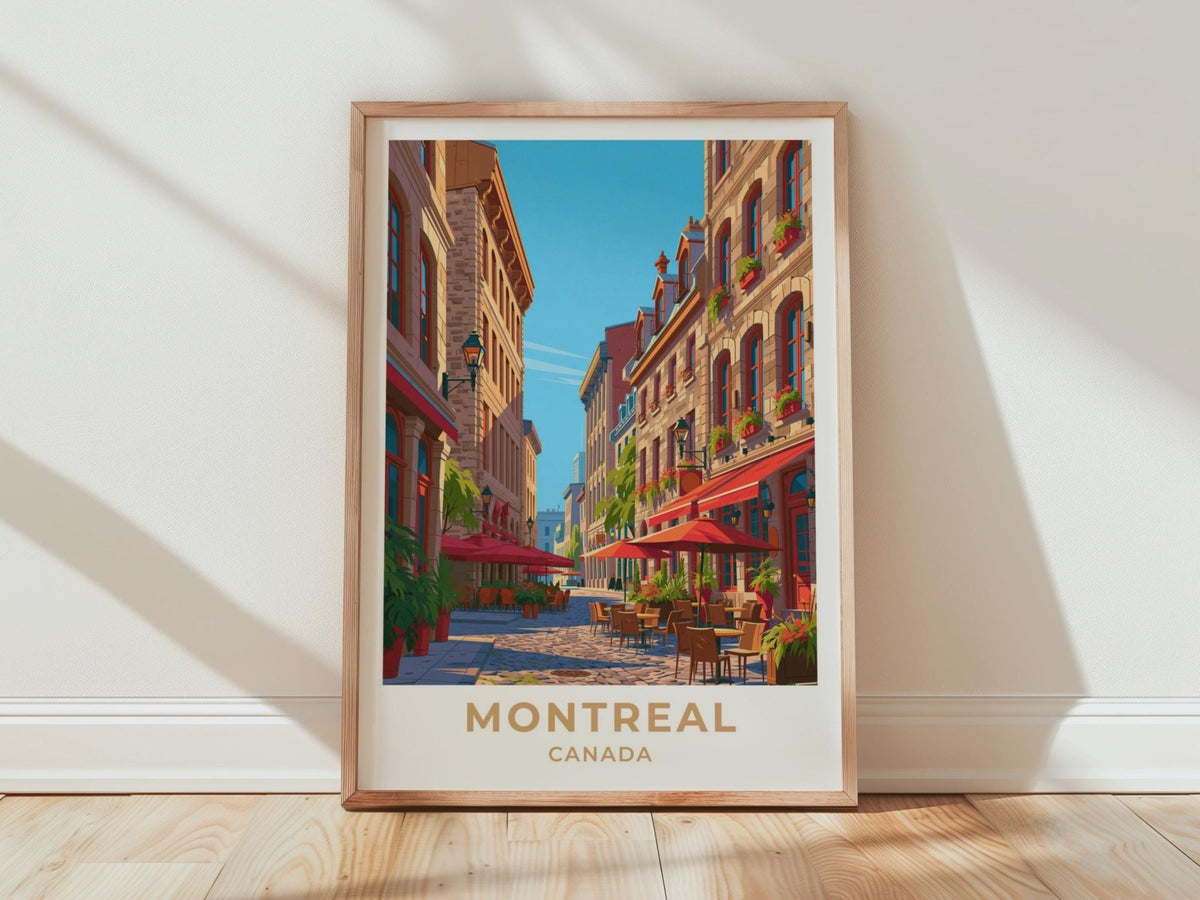 Montreal Poster - WanderWall