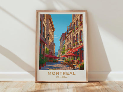 Montreal Poster - WanderWall