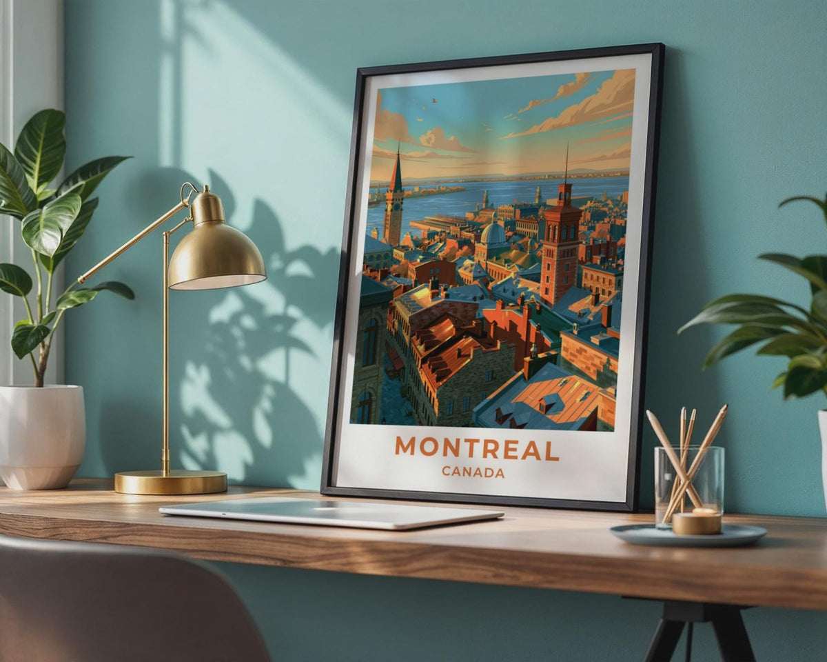 Montreal Poster - WanderWall