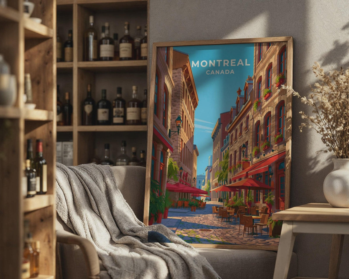 Montreal Poster - WanderWall