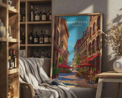 Montreal Poster - WanderWall