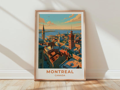 Montreal Poster - WanderWall