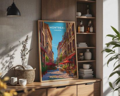 Montreal Poster - WanderWall