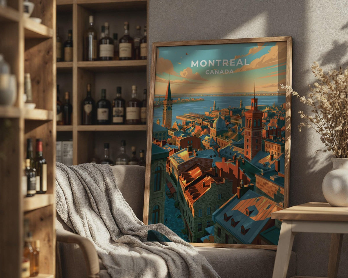 Montreal Poster - WanderWall